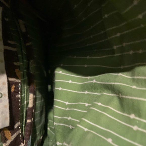 FOSSIL Brown and floral pattern fossil crossbody - Picture 4 of 4